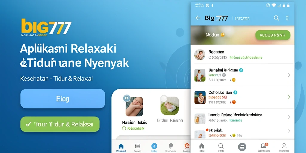 Antarmuka aplikasi BIG777 yang sederhana dan mudah digunakan.