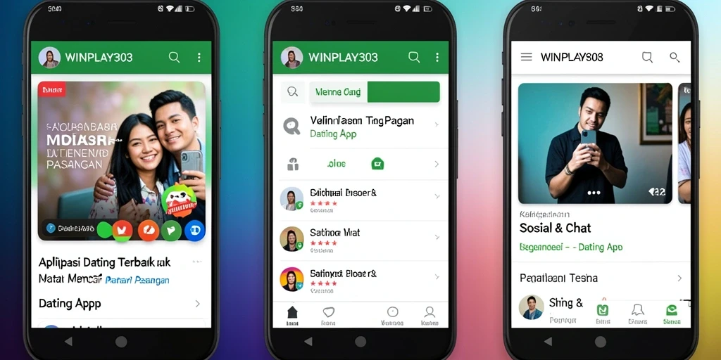 Tampilan antarmuka WINPLAY303 yang modern dan menarik.