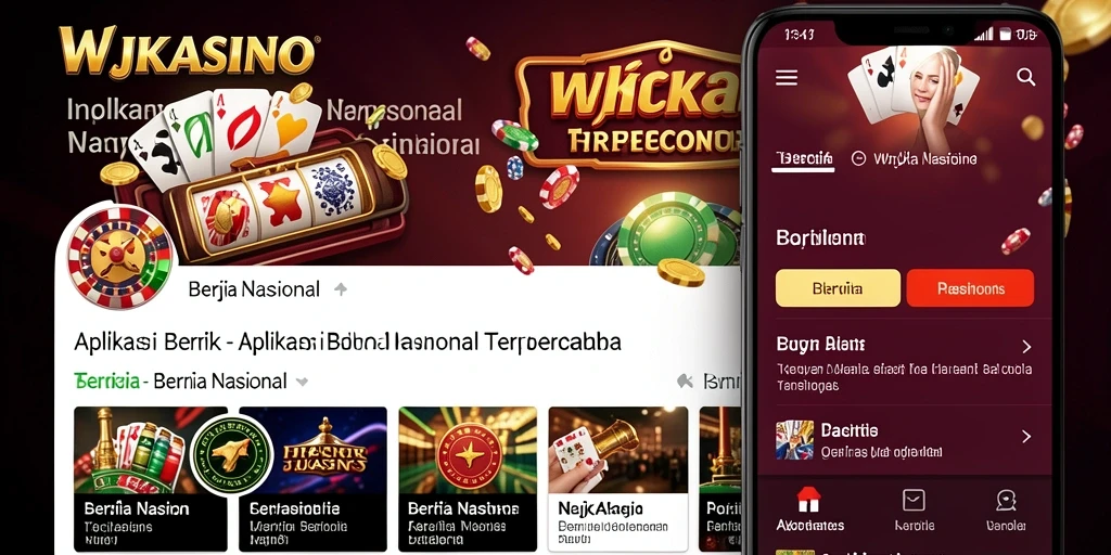 Antarmuka utama WJKASINO menampilkan berita nasional terbaru secara menarik.